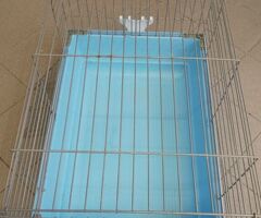Gabbia per Conigli Cavie Criceti e altri Animali - 3/4